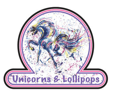 Unicorns and Lollipops logo